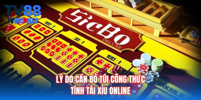 Lý do cần bỏ túi công thức tính tài xỉu online